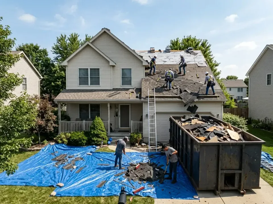 roof-replacement-debris-remova-004 — frequently asked questions, Cheapest Dumpster Rentals in Sullivan's Island, SC